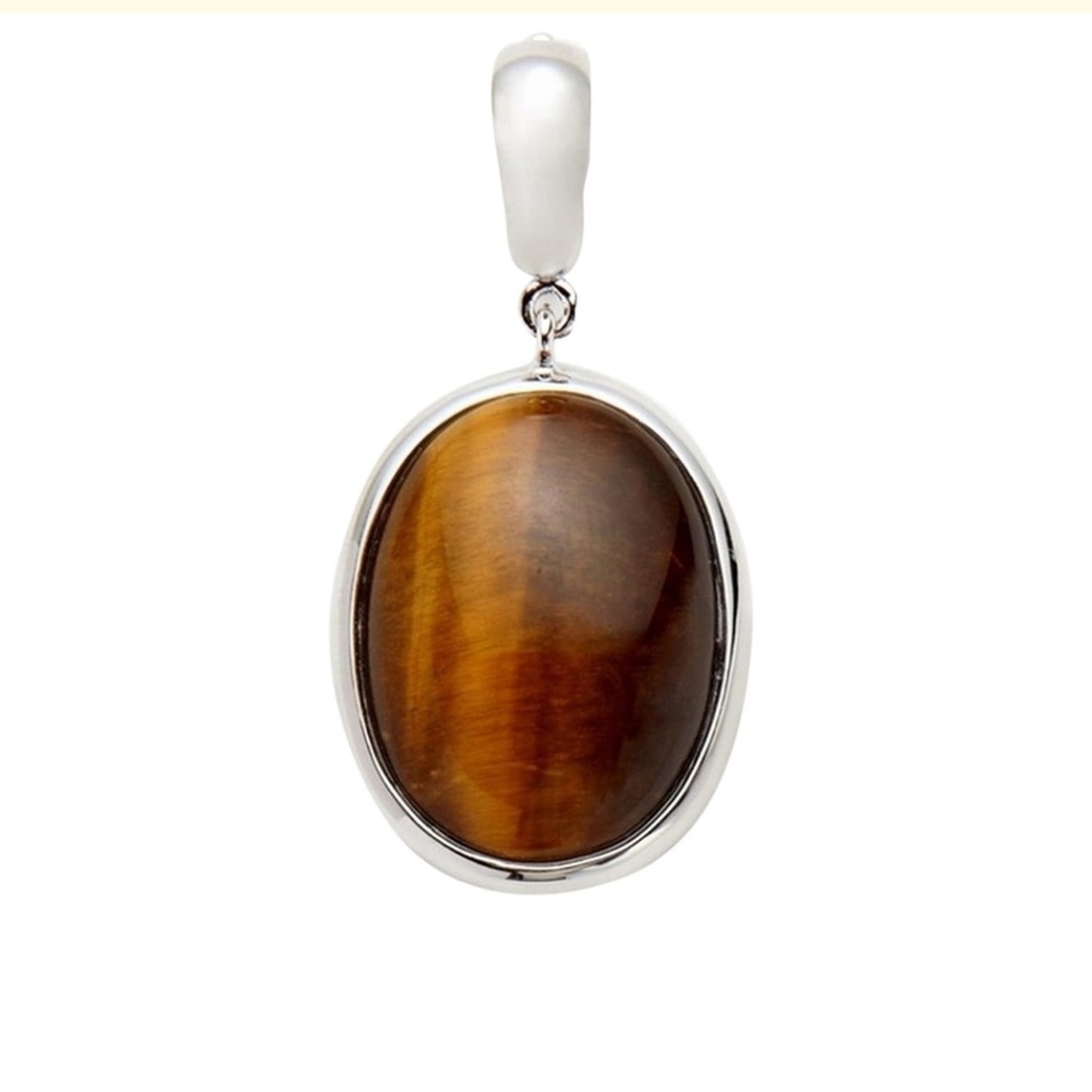 Faraone Mennella Tigers Eye Pendant